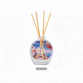 LYRZIX ENJOY THE MOMENT 100ml reed diffuser with nutmeg, cedarwood, incense and amber fragrance notes