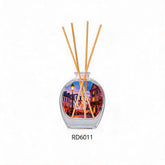 LYRZIX ENJOY THE MOMENT 100ml reed diffuser with blackcurrant, rose, patchouli, oakmoss and vanilla fragrance notes