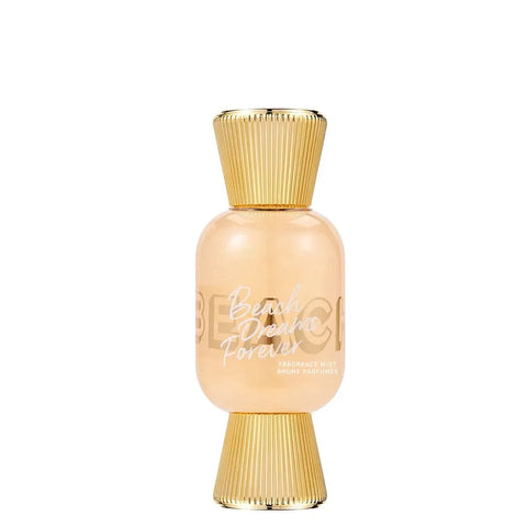 LYRZIX BEACH Almond Cream Body Mist 200ml front bottle for summer travel touch-ups