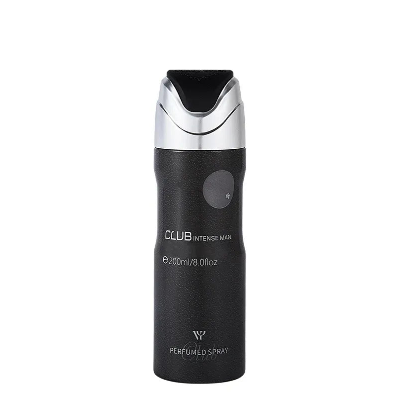 LYRZIX CLUB INTENSE Bergamot Blackcurrant Body Mist front bottle for daily fragrance routines