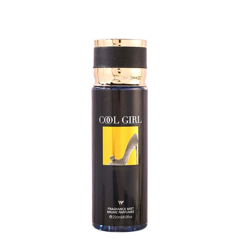 LYRZIX COOL GIRL Coffee Tuberose Body Mist 250ml front bottle for daily wear and gifting