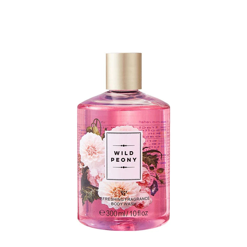 LYRZIX DESERT WILDFLOWER Violet Sugar Plum Body Wash 300ml front bottle for daily shower routines
