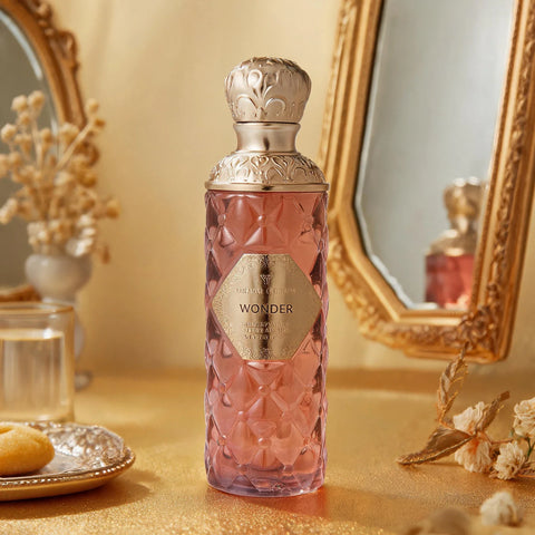 LYRZIX Dream Garden VALLEY Citrus Tea & Ginger Perfume 200ml front bottle for summer travel touch-ups
