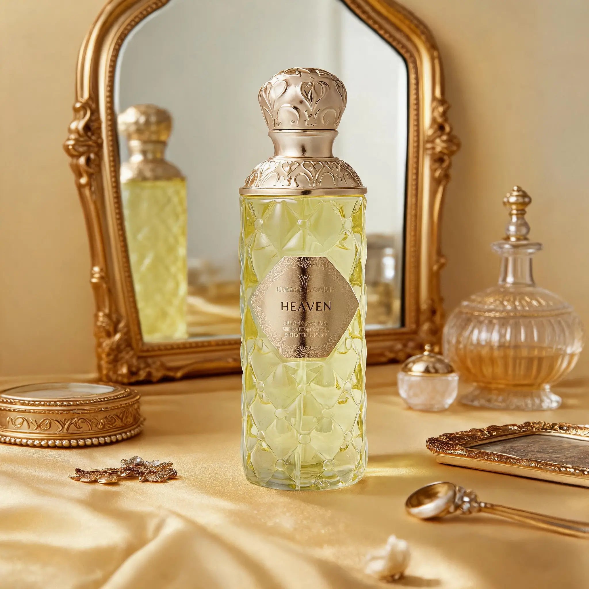 LYRZIX Dream Garden WONDER Spiced Vanilla Praline Perfume 200ml front bottle for fragrance layering
