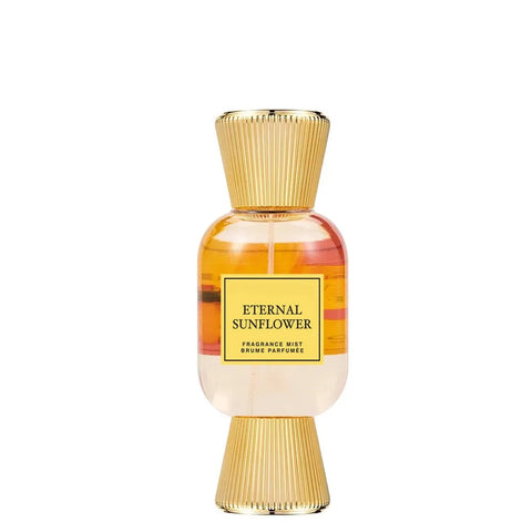 LYRZIX ETERNAL SUNFLOWER Pear Jasmine Body Mist 200ml front bottle for daily wear and gifting