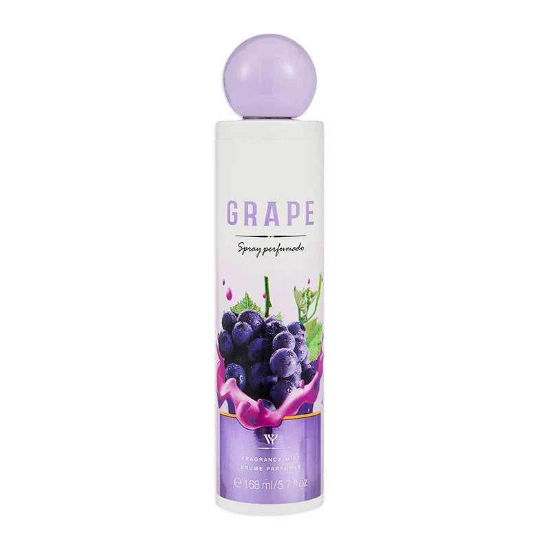LYRZIX GRAPE Blackcurrant Fig Body Mist 168ml front bottle for daily fragrance routines
