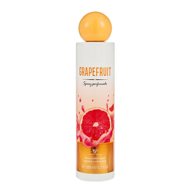 LYRZIX GRAPEFRUIT Bergamot Sage Body Mist 168ml front bottle for summer travel touch-ups