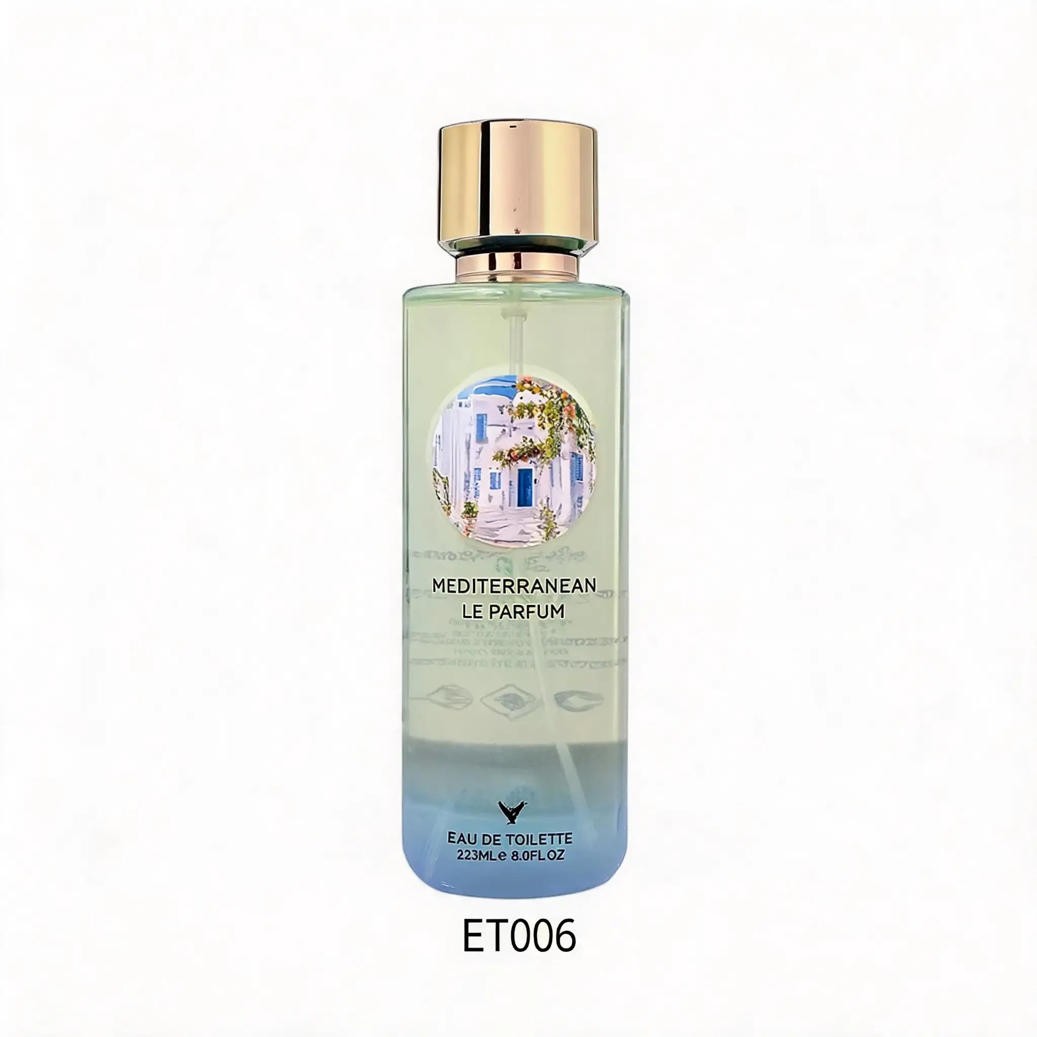 LYRZIX MEDITERRANEAN Sage Grapefruit Body Mist 230ml front bottle for summer travel touch-ups