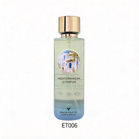 LYRZIX MEDITERRANEAN Sage Grapefruit Body Mist 230ml front bottle for summer travel touch-ups