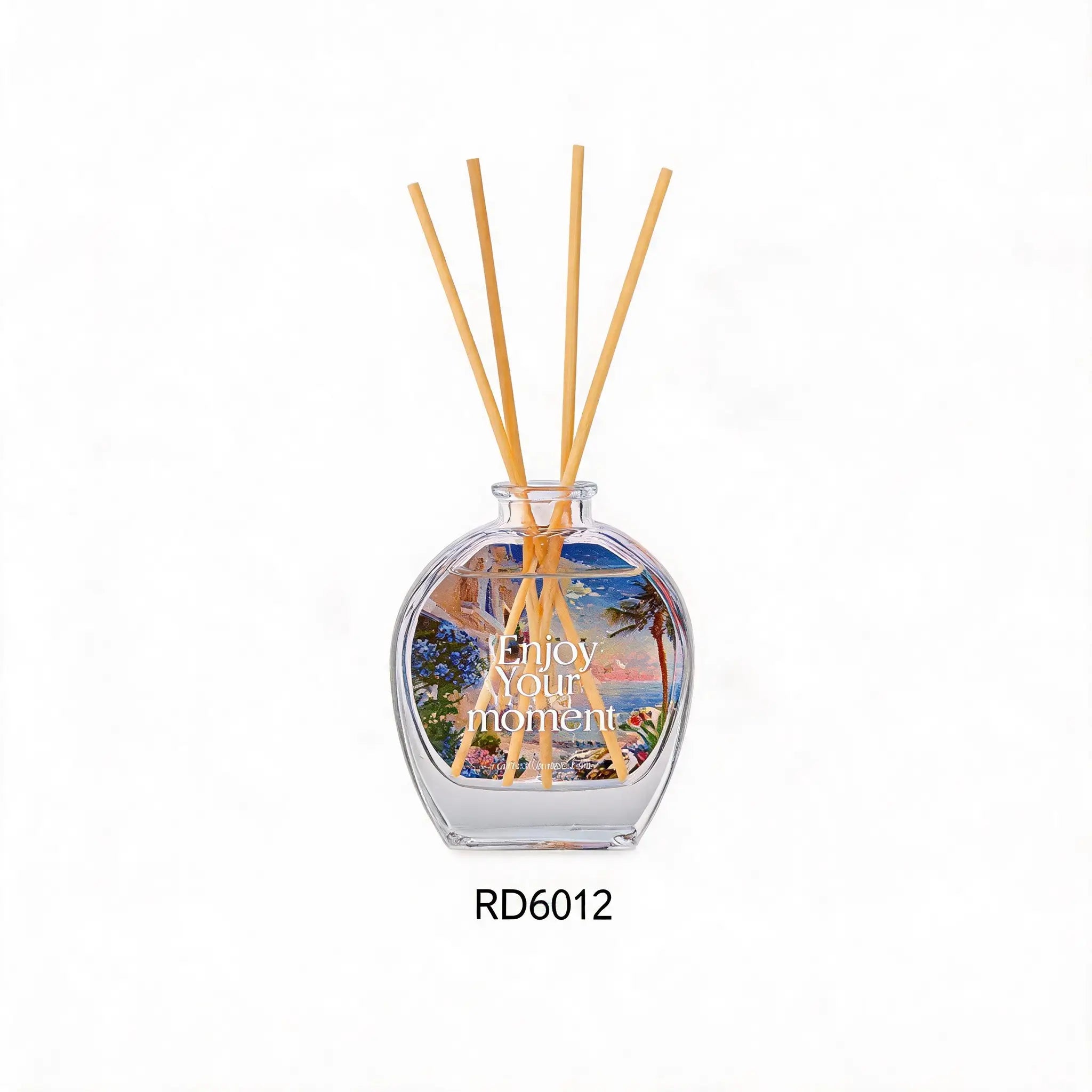 LYRZIX ENJOY THE MOMENT 100ml reed diffuser with citrus, grape, jasmine, sandalwood and vanilla fragrance notes