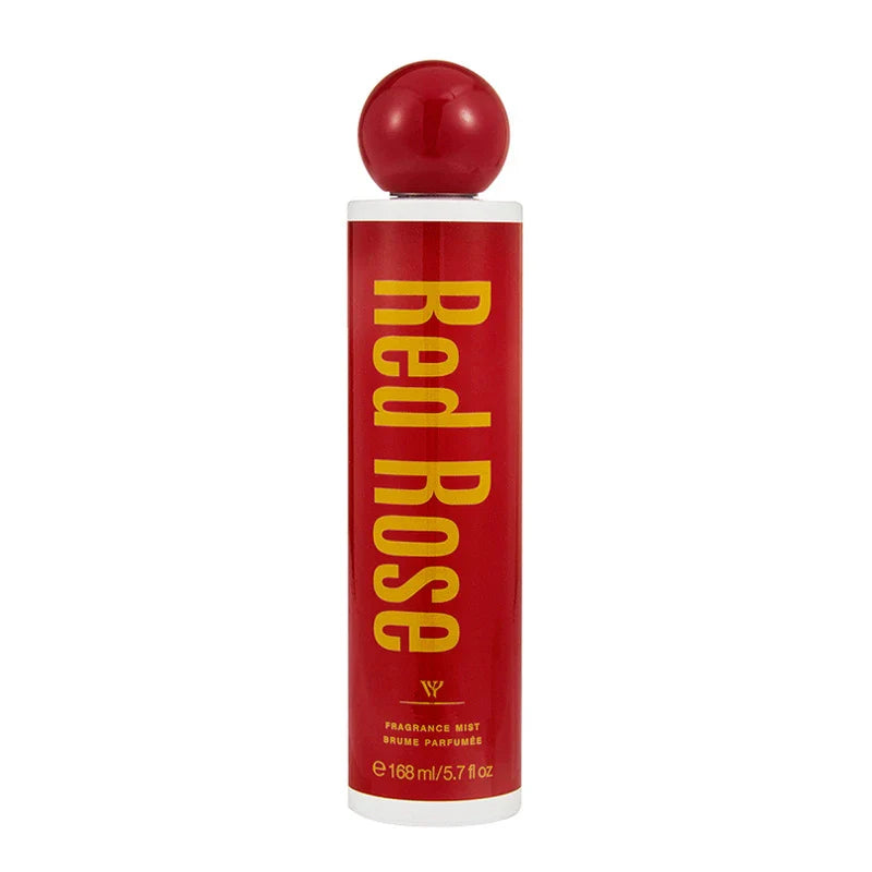 LYRZIX RED ROSE Raspberry Rose Body Mist 168ml front bottle for daily wear and gifting
