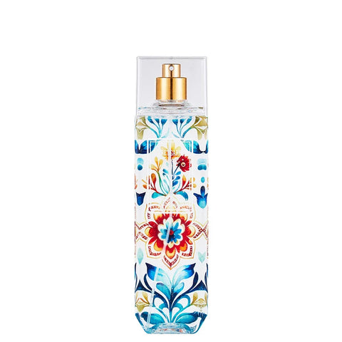 LYRZIX SECRET GARDEN Peach Hibiscus Body Mist 250ml front bottle for daily fragrance routines