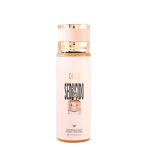 LYRZIX SEDUCIDO Blood Orange Honey Body Mist 250ml front bottle for daily fragrance routines