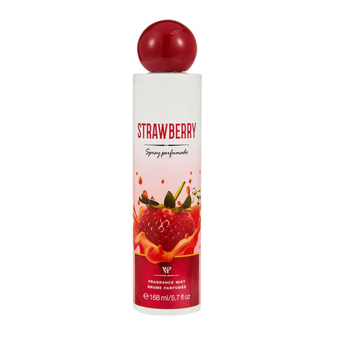 LYRZIX STRAWBERRY Blackberry Cream Body Mist 168ml front bottle for fragrance layering