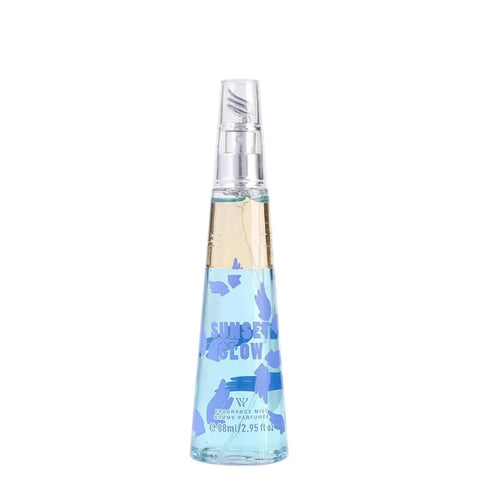 LYRZIX SUNSET GLOW Orchid Red Mandarin Body Mist 88ml front bottle for daily wear and gifting