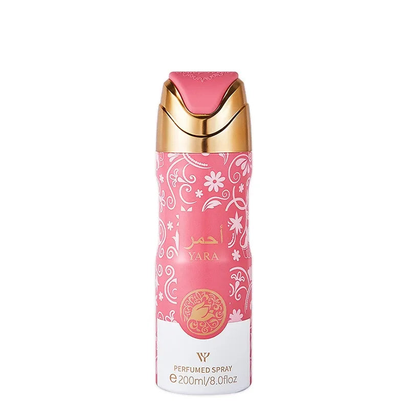LYRZIX YARA Candy Gardenia Body Mist 200ml front bottle for fragrance layering