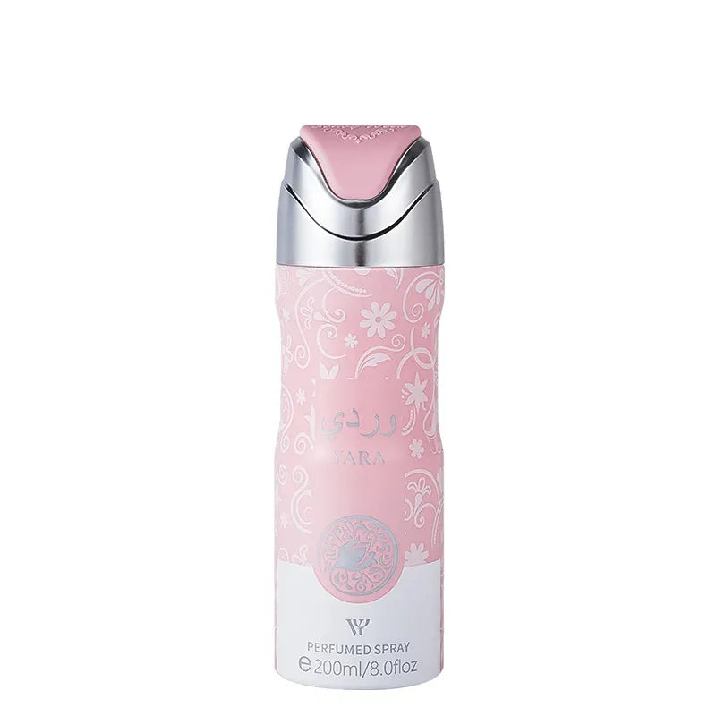 LYRZIX YARA Orchid Mandarin Body Mist 200ml front bottle for daily wear and gifting
