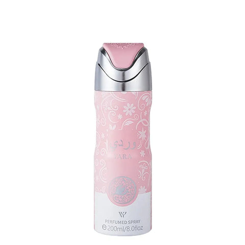 LYRZIX YARA Orchid Mandarin Body Mist 200ml front bottle for daily wear and gifting