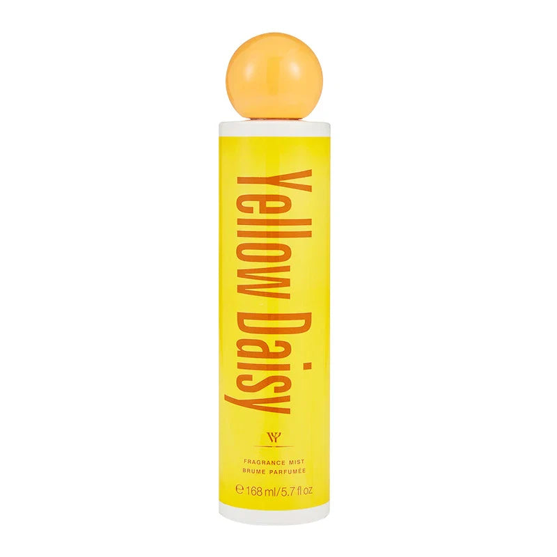 LYRZIX YELLO DAISY Cloudberry Daisy Body Mist 168ml front bottle for daily fragrance routines